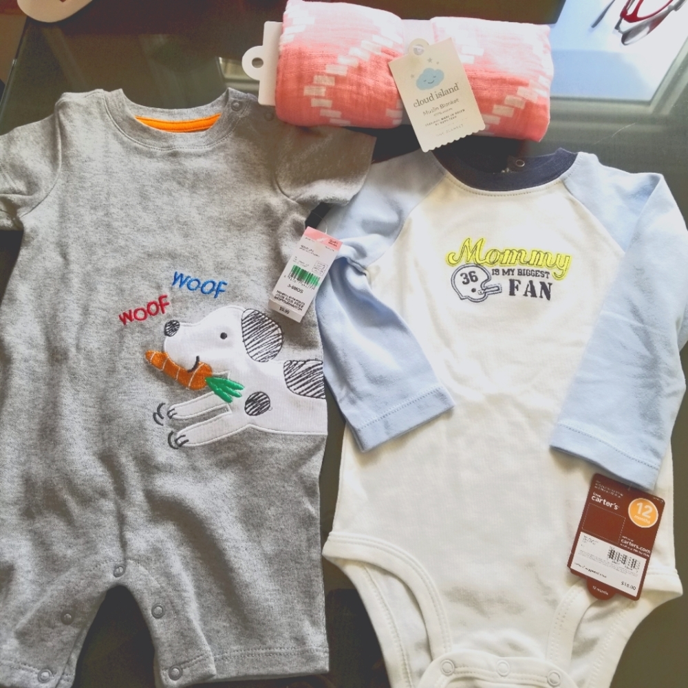 Baby Romper, Onesie & Blanket